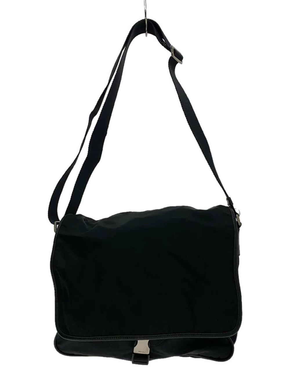 Prada Shoulder Bag Black Solid